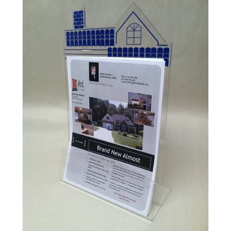 real estate brochure holder|Iba pa.